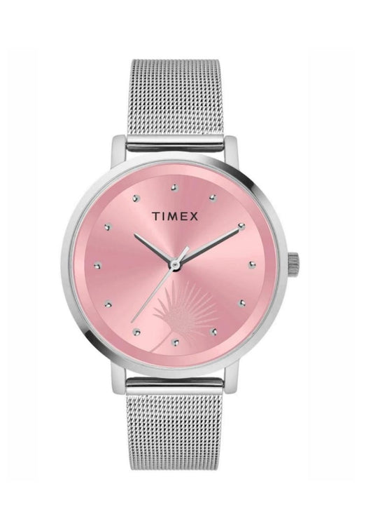 Timex Pink Dial Women's Watch - TWEL12921