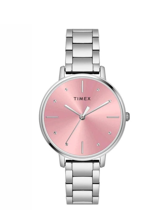 Timex Pink Dial Women's Watch - TWEL15824