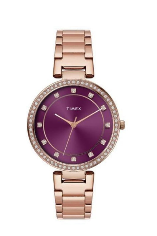 Timex Purple Dial Women's Watch - TWEL18726
