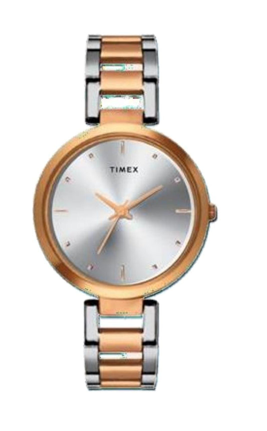 Timex Silver Dial Women's Watch - TW000X278