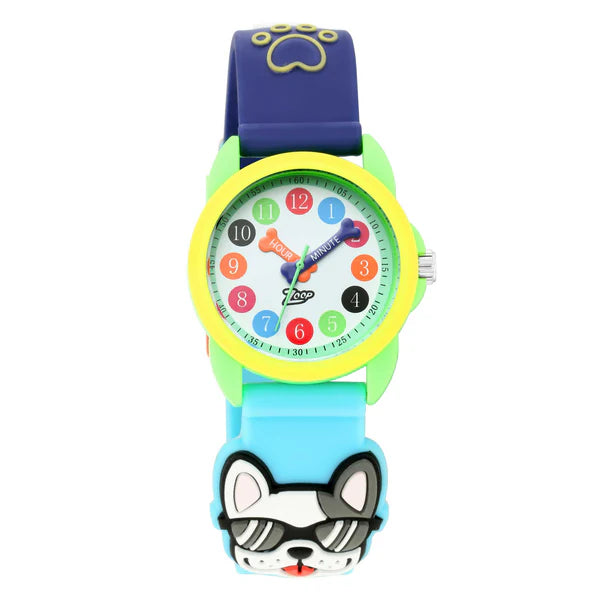 Zoop By Titan Quartz Analog White Dial PU Strap Watch for Kids  26016PP02