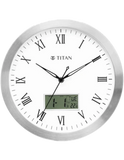 Titan Classic White Dial Color Silent Sweep Technology - 30 cm X 30 cm (Medium) W0021MC02 - KRISHNA WATCH COMPANY