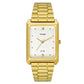 White Dial Rectangular Shaped Bracelet Watch TM0TG6902T
