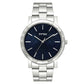 Blue Yantra Patterned Dial Watch With Bracelet TM0TG7703T