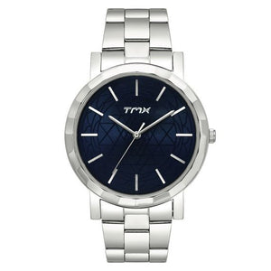 Blue Yantra Patterned Dial Watch With Bracelet TM0TG7703T - KRISHNA WATCH COMPANY