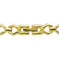 Golden Dial Geometric Semi Bangle Bracelet Watch TMTL10902T