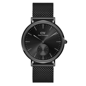 Daniel Wellington Classic Men's Black Analog Stainless Steel Watch DW00100714K - KRISHNA WATCH COMPANY
