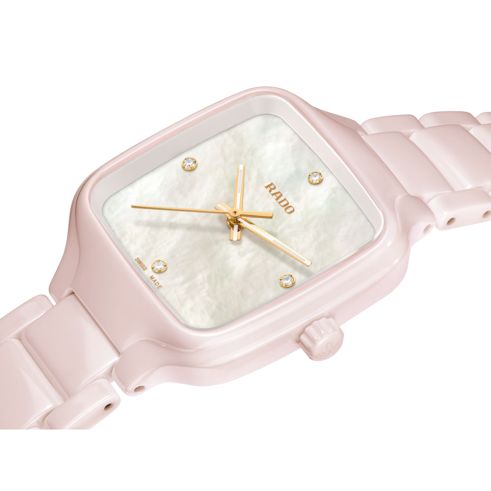 Rado True Square 4 Diamonds Swiss Quartz R27181902