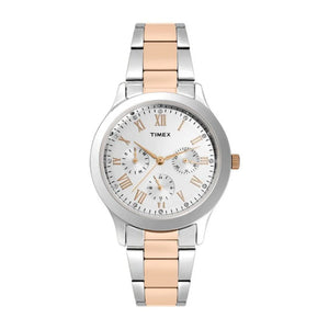 TIMEX ANALOG SILVER DIAL WOMEN'S WATCH TW000Q807 - KRISHNA WATCH COMPANY