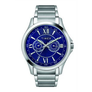 Timex Empera Men's Blue Dial Round Case -TW000X122 - KRISHNA WATCH COMPANY