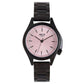 Helix Trendy Full Black Stainless Steel Bracelet Watch TW037HL10
