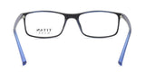 Blue Rectangle Rimmed Eyeglasses TI1037MFP
