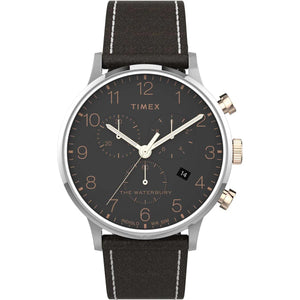 Timex Heritage Collection Men's Quartz Analog Stainless Steel Dial Round Case Stainless-Steel Function Watch -TW2T71500UJ - KRISHNA WATCH COMPANY