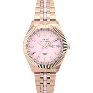 TIMEX Waterbury Legacy Boyfriend 36mm Stainless Steel Bracelet Watch TW2U82800UJ - KRISHNA WATCH COMPANY