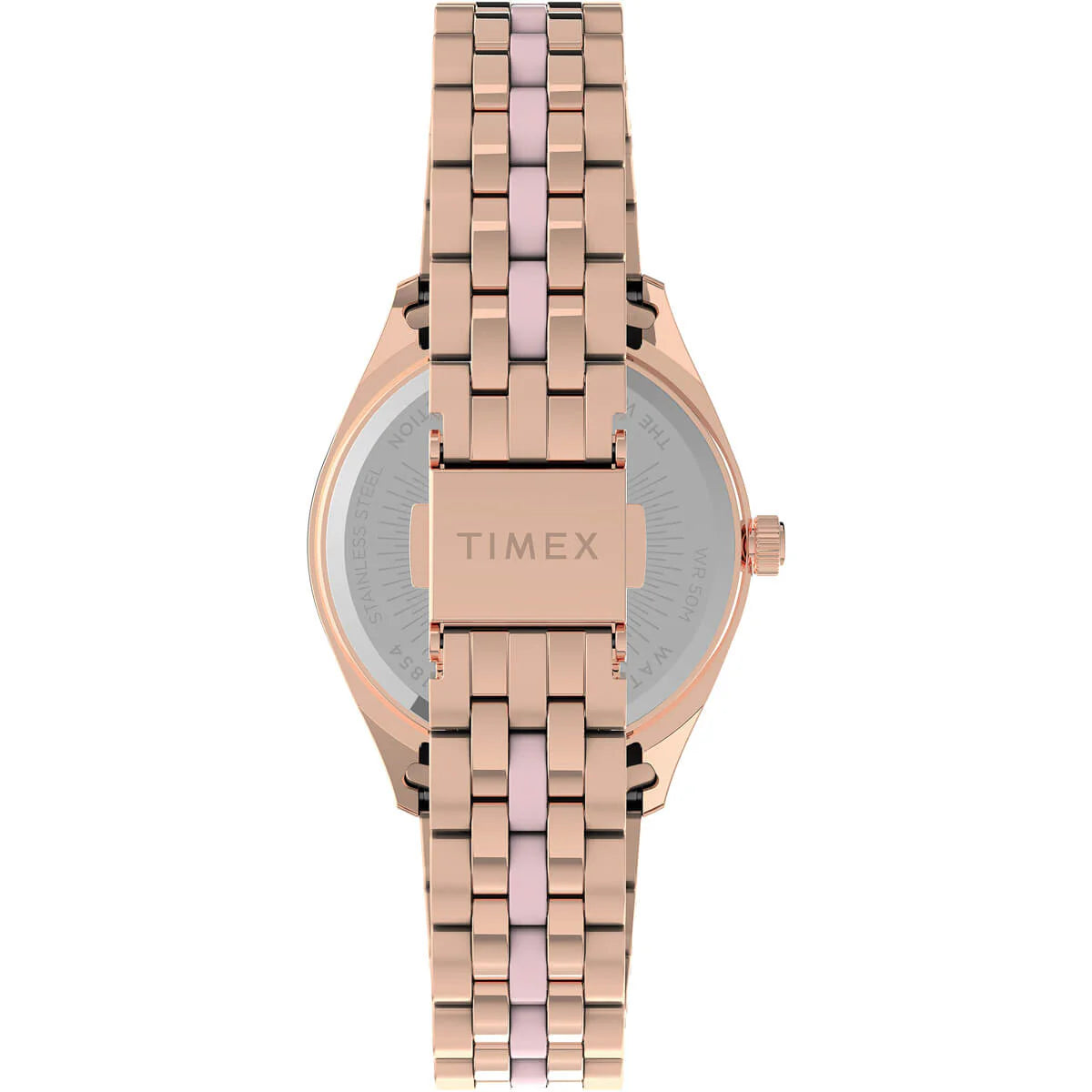TIMEX Waterbury Legacy Boyfriend 36mm Stainless Steel Bracelet Watch TW2U82800UJ