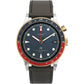 TIMEX Waterbury Traditional GMT 39mm Leather Strap Watch TW2U90500UJ