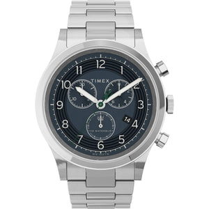 Timex Waterbury Traditional Chronograph 42mm Stainless Steel Bracelet Watch TW2U90900UJ - KRISHNA WATCH COMPANY