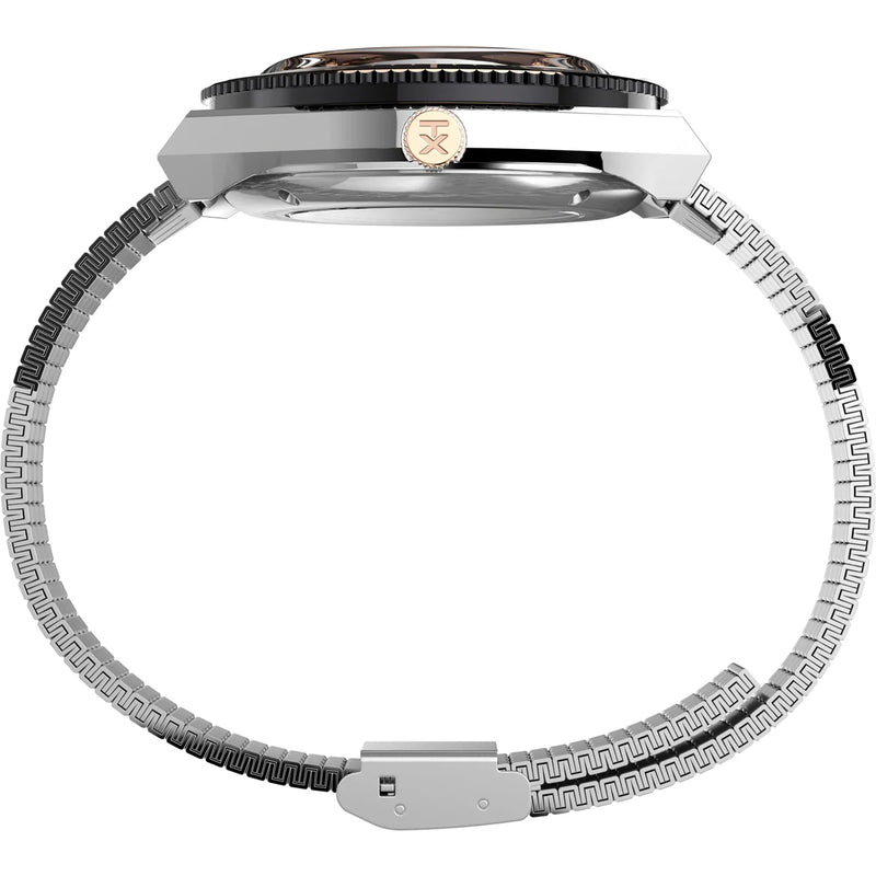 TIMEX M79 Automatic 40mm Stainless Steel Bracelet Watch TW2U96900U9