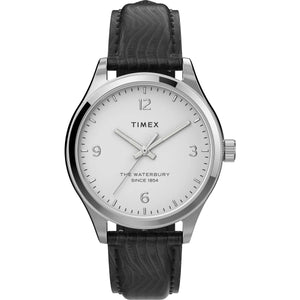 TIMEX Women Leather White Analog Dial Watch- TW2U97700UJ - KRISHNA WATCH COMPANY