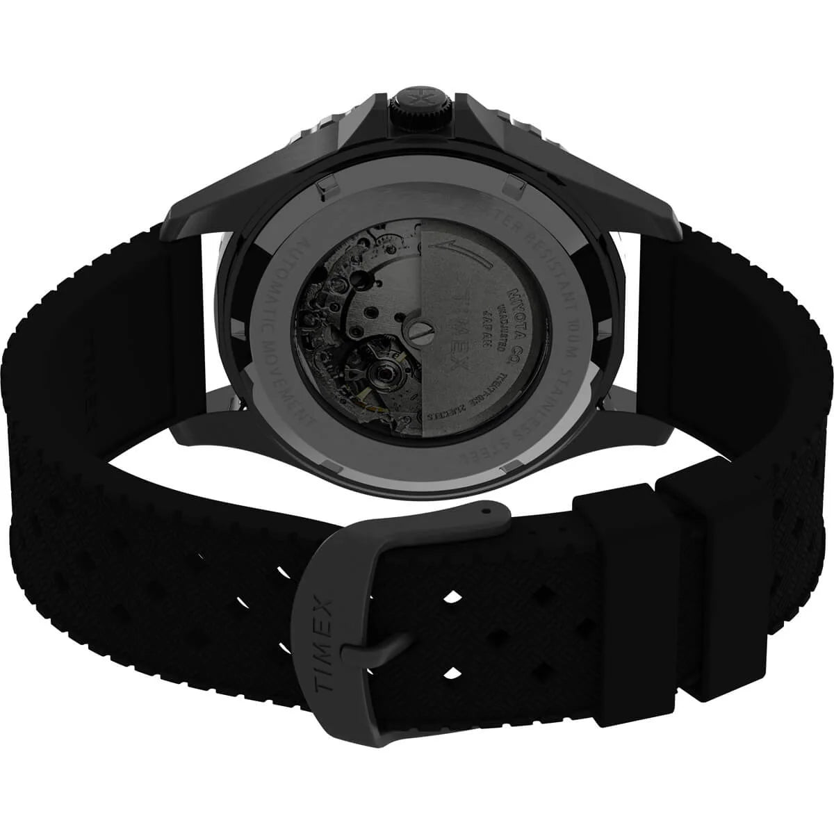TIMEX Navi XL Automatic 41mm Synthetic Rubber Strap Watch TW2U99900U9