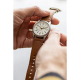 Timex Expedition North Field Post Mechanical 38mm Eco-Friendly Leather Strap Watch TW2V00600X6 - KRISHNA WATCH COMPANY