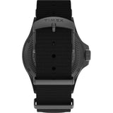 Timex 3 Hands Men's Analog Black Dial Coloured Quartz Watch, Round Dial with 41 mm Case width - TW2V03800X6