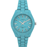 TIMEX Timex Legacy Ocean 37mm Recycled Plastic Bracelet Watch - TW2V33200X6