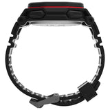 Timex UFC Strength Collection Premium Quality Men's Analog/Digital Black Dial Coloured Quartz Leather Strap Watch - TW2V55200X6