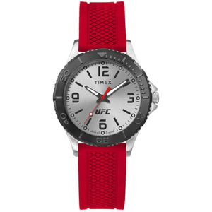Timex UFC Gamer 42mm Silicone Strap Watch TW2V582000D - KRISHNA WATCH COMPANY
