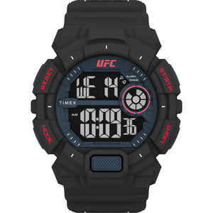 Timex UFC Striker 50mm Resin Strap Watch TW5M534000D - KRISHNA WATCH COMPANY