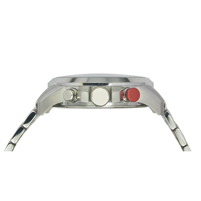 Timex E Class Men's Black Dial Round Case Chronograph Function Watch -TWEG19300