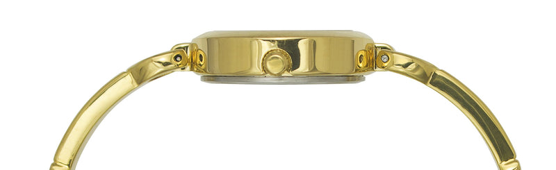 Timex Classic Women's White Dial Round Case 3 Hands Function Watch - TWEL11422