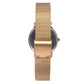TIMEX FASHION WOMEN'S MOTHER OF PEARL DIAL ROUND CASE 2 HANDS FUNCTION WATCH -TWEL15607
