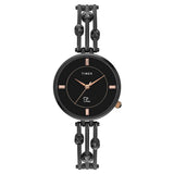 TIMEX ANALOG BLACK DIAL WOMEN WATCH - TWEL16003