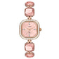 TIMEX FRIA WOMEN'S WHITE DIAL ROUND CASE 3 HANDS FUNCTION WATCH TWEL17101