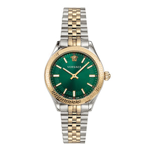 VERSACE Women's Green Analog Stainless Steel Watch VEHU00420 - KRISHNA WATCH COMPANY