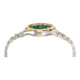 VERSACE Women's Green Analog Stainless Steel Watch VEHU00420