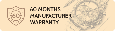 5 Years Warranty