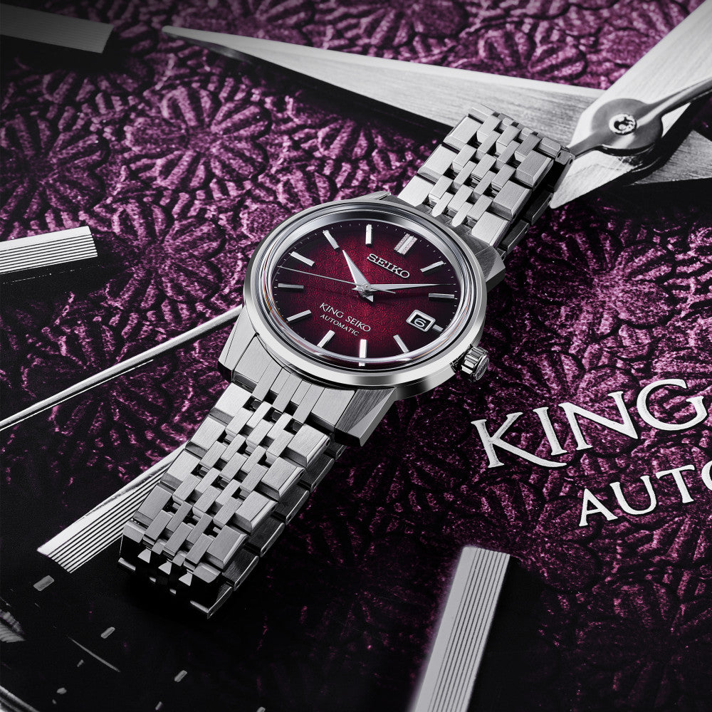 Seiko King Seiko KSK 6L ‘Garyu-Bai Red’ - SJE103J1 - KRISHNA WATCH COMPANY