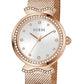 GUESS MERMAID Ladies Rose Gold Tone Analog Watch GW0866L3
