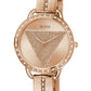 GUESS TRI BELLINI Ladies Rose Gold Tone Analog Watch GW0914L3