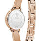 GUESS TRI BELLINI Ladies Rose Gold Tone Analog Watch GW0914L3