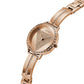GUESS TRI BELLINI Ladies Rose Gold Tone Analog Watch GW0914L3