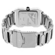 BLACK DIAL SILVER STAINLESS STEEL STRAP WATCH NP1474SM02 (J955)