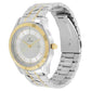 Titan Silver Dial Two Toned Stainless Steel Strap Watch 1627BM03