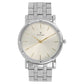 TITAN Silver Dial Silver Stainless Steel Strap Watch 1639SM01