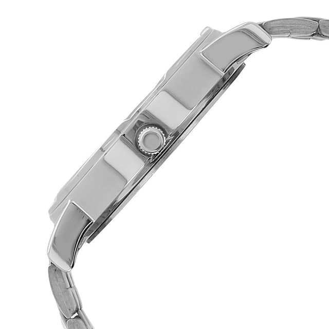 TITAN Silver Dial Silver Stainless Steel Strap Watch 1639SM01