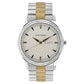 Titan White Dial Two Toned Stainless Steel Strap Watch NN1650BM01