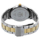 Titan Silver Dial Two Toned Stainless Steel Strap Watch 1650BM03