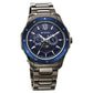 Titan Regalia Premium Blue Dial Stainless Steel Strap Watch for Men 1688KM07
